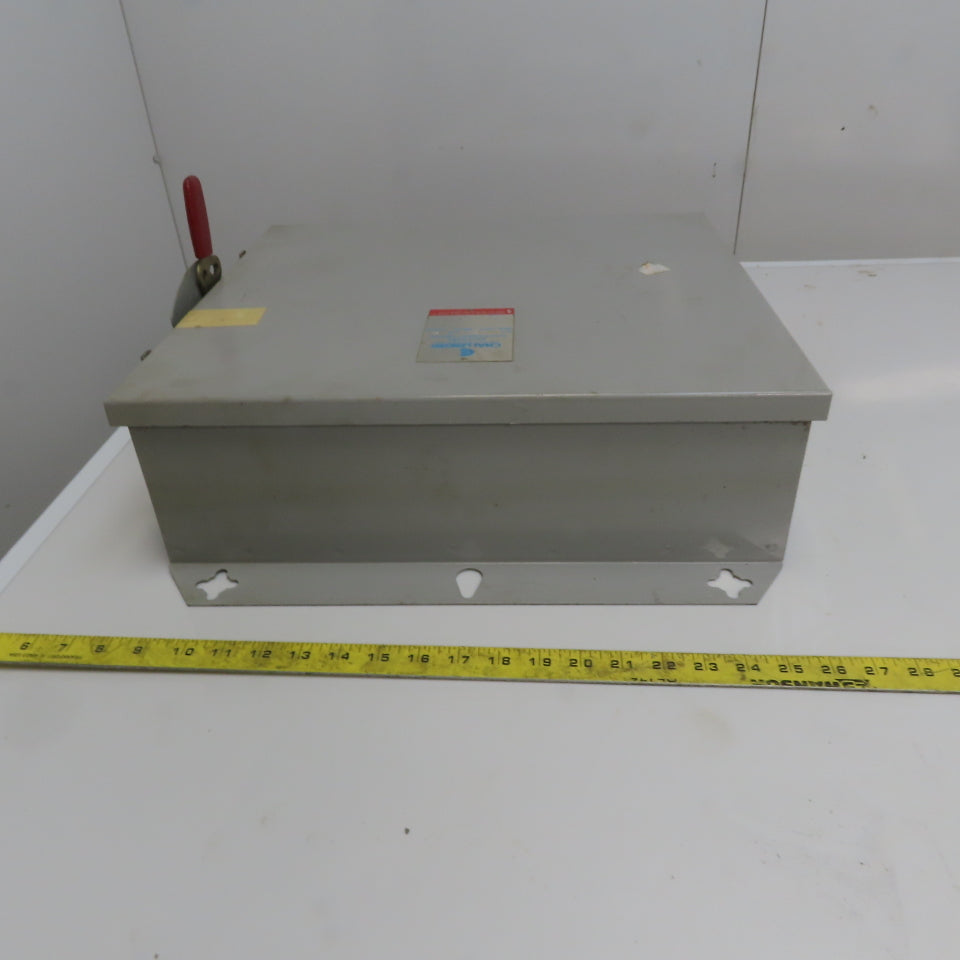 Challenger RHD661NF 30A 600V 240VDC 6 Pole Non Fusible Disconnect Switch