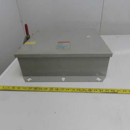 Challenger RHD661NF 30A 600V 240VDC 6 Pole Non Fusible Disconnect Switch