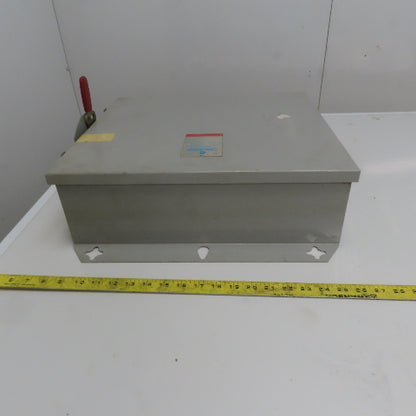 Challenger RHD661NF 30A 600V 240VDC 6 Pole Non Fusible Disconnect Switch