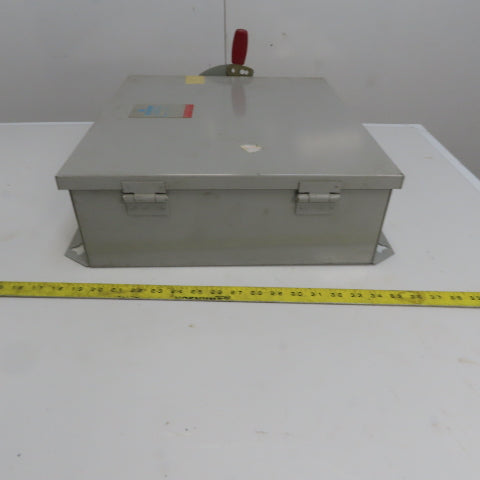 Challenger RHD661NF 30A 600V 240VDC 6 Pole Non Fusible Disconnect Switch