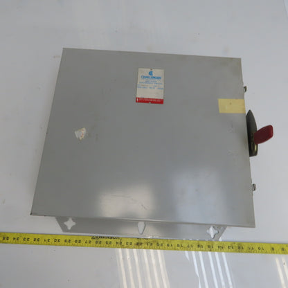 Challenger RHD661NF 30A 600V 240VDC 6 Pole Non Fusible Disconnect Switch