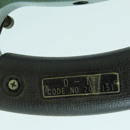 Mitutoyo 201-151 0-1" Dial Indicator Snap Check Gauge (NO GAUGE) W/ Holder