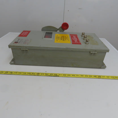 Cutler Hammer DH363UKW 100A 600V 240VDC 3 Pole Non Fusible Disconnect Switch