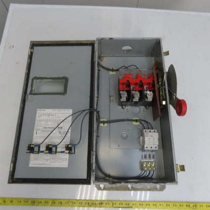 Cutler Hammer DH363UKW 100A 600V 240VDC 3 Pole Non Fusible Disconnect Switch