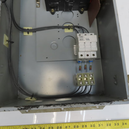 Cutler Hammer DH363UKW 100A 600V 240VDC 3 Pole Non Fusible Disconnect Switch