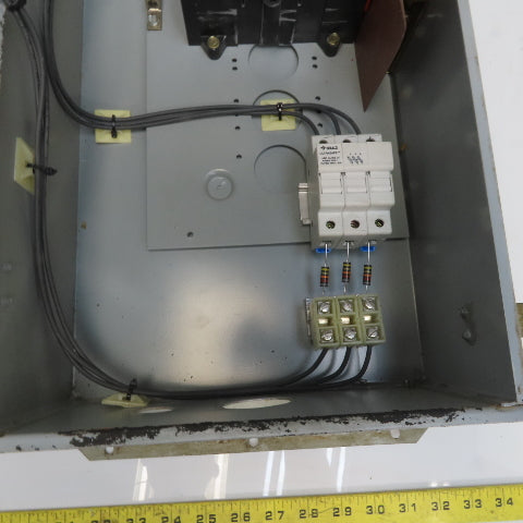 Cutler Hammer DH363UKW 100A 600V 240VDC 3 Pole Non Fusible Disconnect Switch