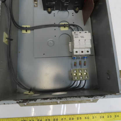 Cutler Hammer DH363UKW 100A 600V 240VDC 3 Pole Non Fusible Disconnect Switch