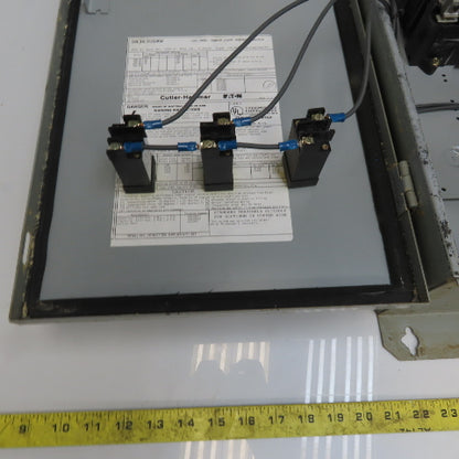 Cutler Hammer DH363UKW 100A 600V 240VDC 3 Pole Non Fusible Disconnect Switch