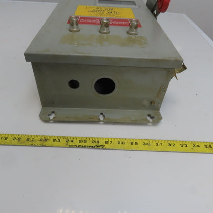 Cutler Hammer DH363UKW 100A 600V 240VDC 3 Pole Non Fusible Disconnect Switch