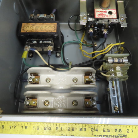 Square D SK5271Q Form F30 Ser A Transformer Disconnect 230/460V Pri 115V Sec.