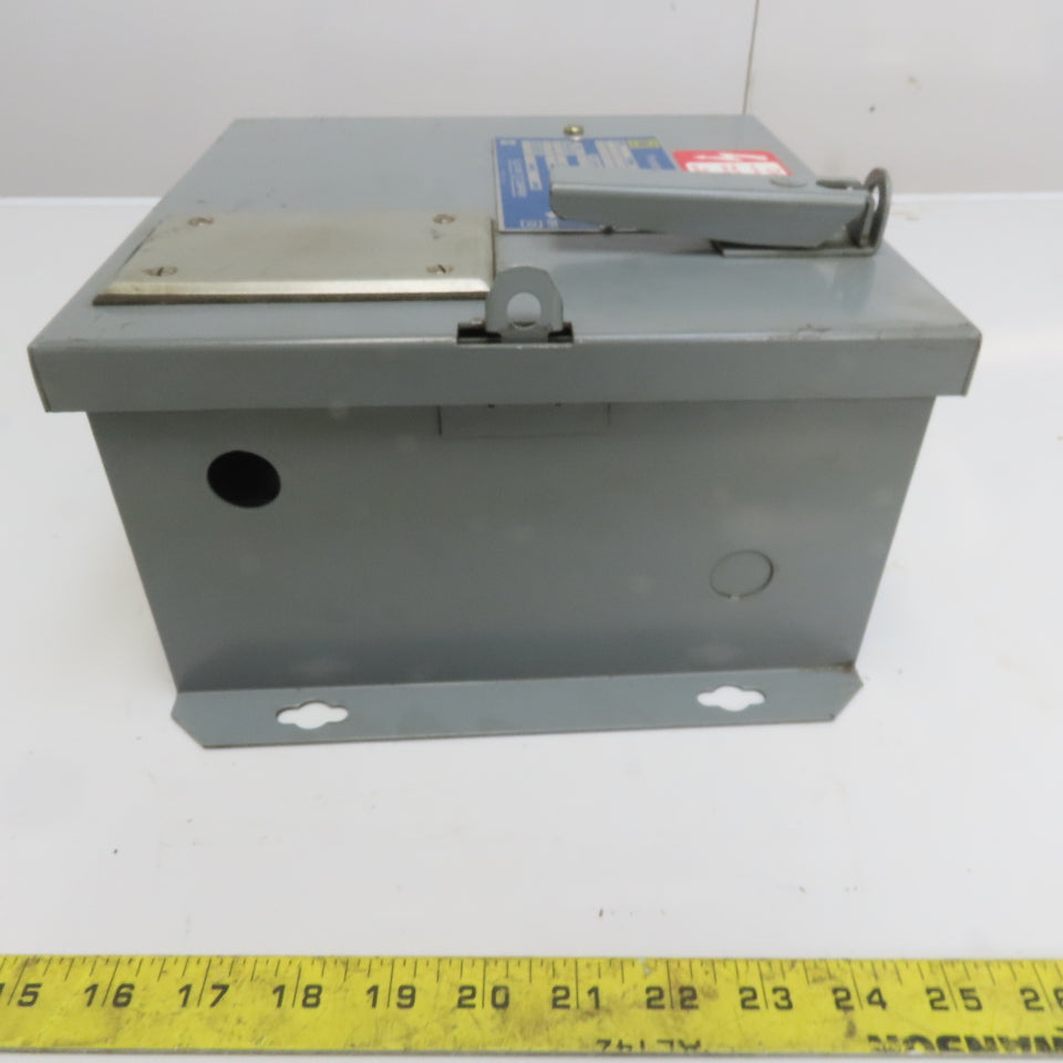 Square D SK5271Q Form F30 Ser A Transformer Disconnect 230/460V Pri 115V Sec.