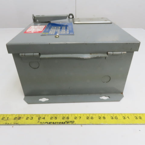Square D SK5271Q Form F30 Ser A Transformer Disconnect 230/460V Pri 115V Sec.