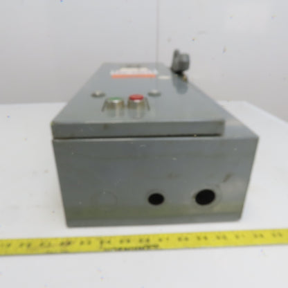 Allen Bradley 712-BAB2425 600V 3Ph 10Hp MAX Combination Starter Disconnect
