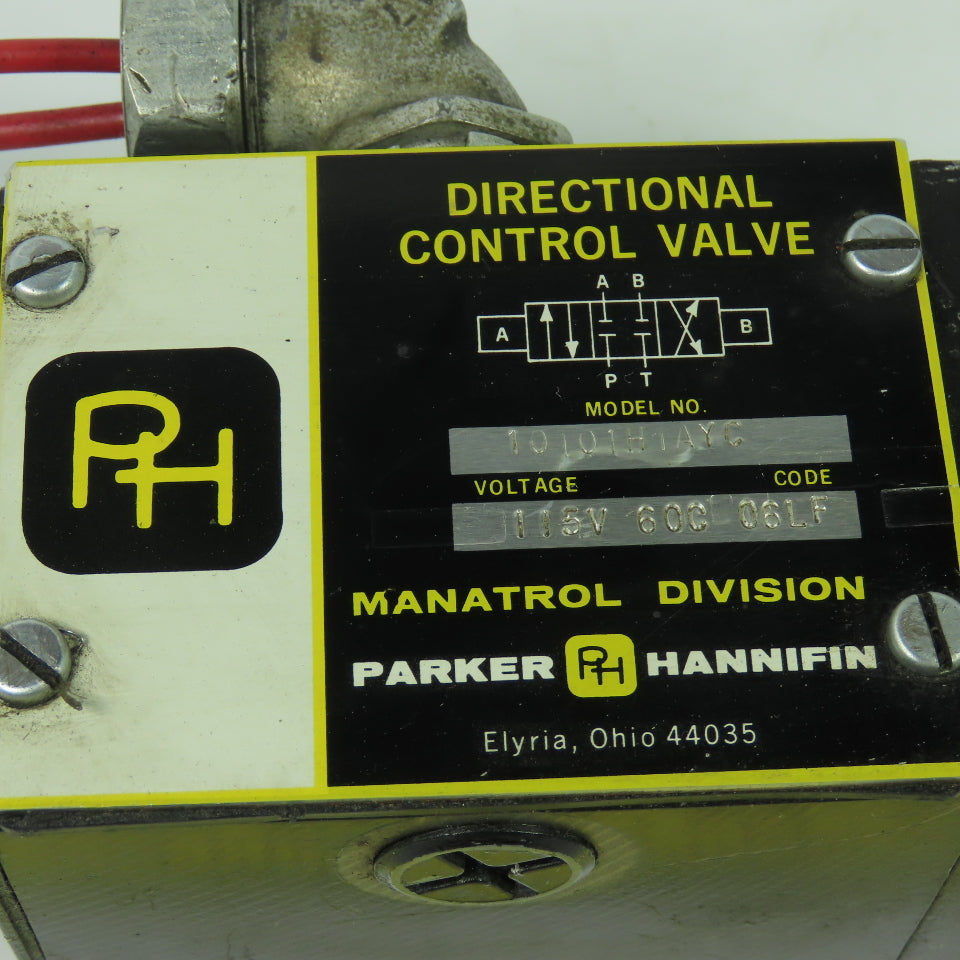 Parker Hannifin 10101HIAYC 115V Directional Control Valve 60C 06LF