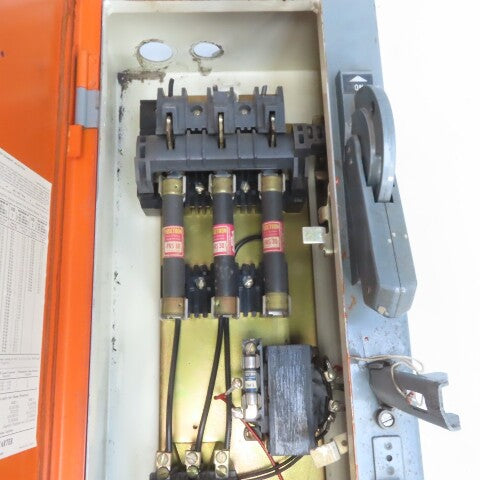 Allen Bradley 712-BJB2443 600V 3Ph 10Hp MAX Combination Starter Disconnect