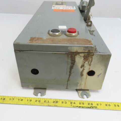 Allen Bradley 712-BJB2443 600V 3Ph 10Hp MAX Combination Starter Disconnect