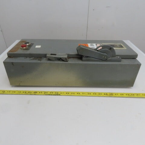 Allen Bradley 712-BJB2443 600V 3Ph 10Hp MAX Combination Starter Disconnect
