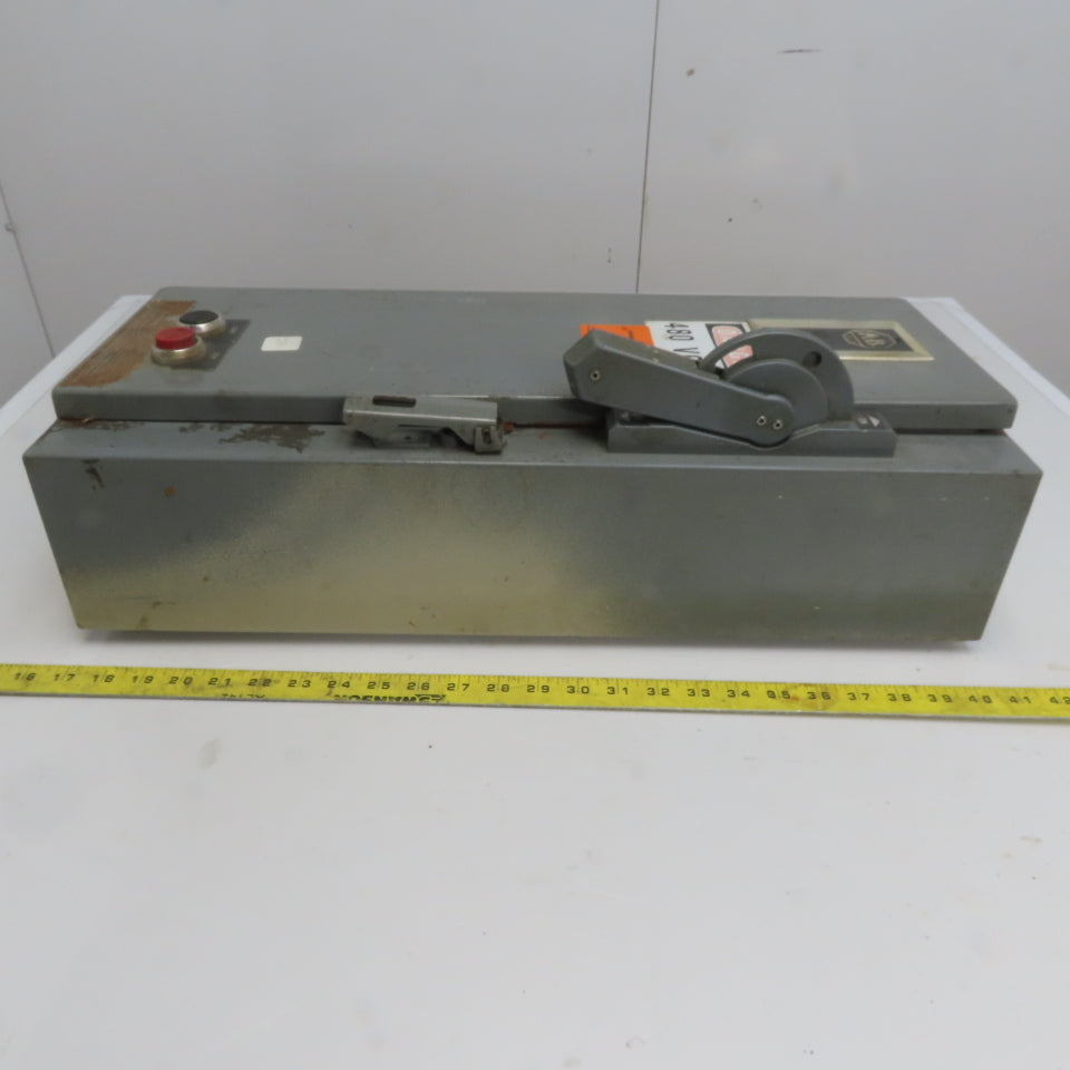Allen Bradley 712-BJB2443 600V 3Ph 10Hp MAX Combination Starter Disconnect