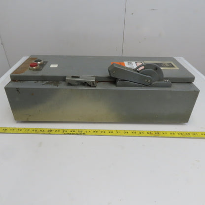 Allen Bradley 712-BJB2443 600V 3Ph 10Hp MAX Combination Starter Disconnect