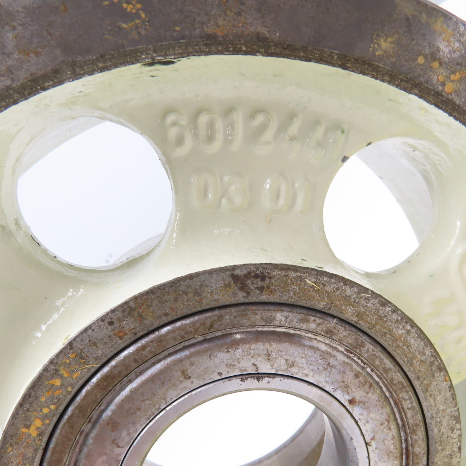10-1/2" OD Cast Iron 2 Groove V-Belt Pulley 2-3/8" Bearing Bore