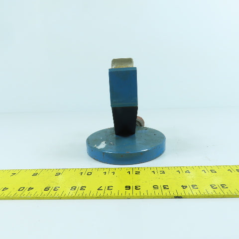 Steel Base For Dial Indicator Snap Bore Gage 1/2" Max Width 4-3/8" Base OD