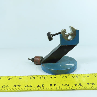 Steel Base For Dial Indicator Snap Bore Gage 1/2" Max Width 4-3/8" Base OD
