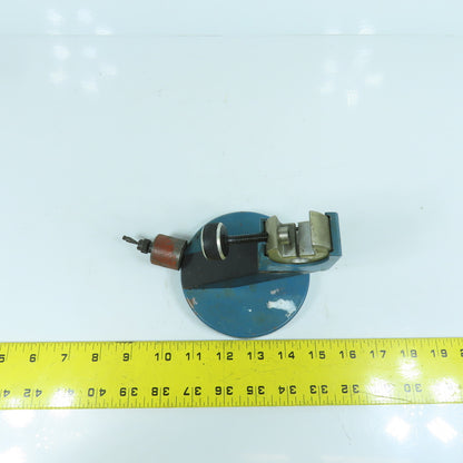 Steel Base For Dial Indicator Snap Bore Gage 1/2" Max Width 4-3/8" Base OD