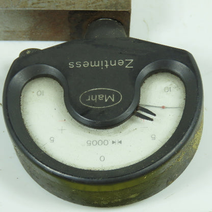 Mahr Zentimess D.B.P. Dial Indicator Micrometer 2" -6" 0.0005"