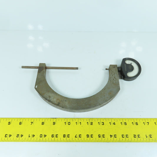 Mahr Zentimess D.B.P. Dial Indicator Micrometer 2" -6" 0.0005"