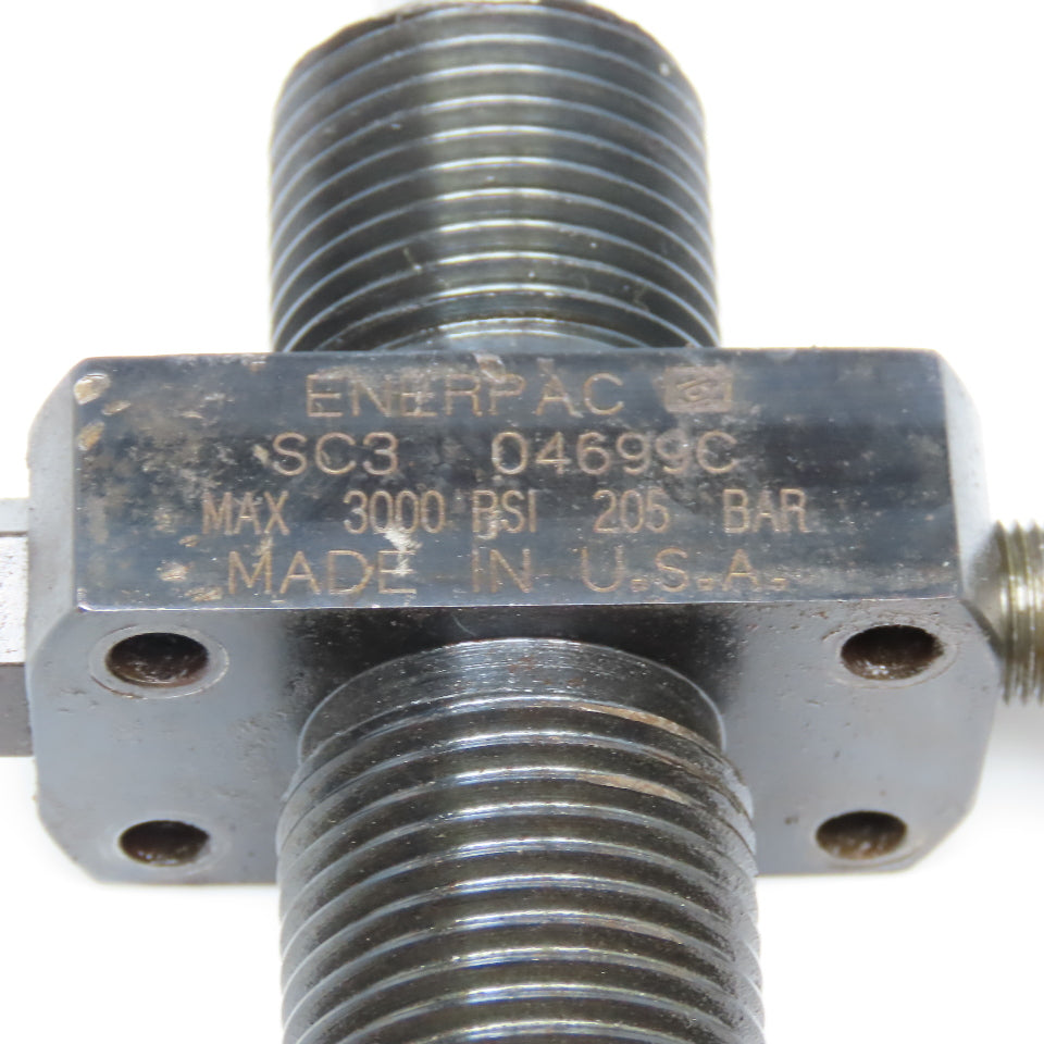 Enerpac SC3 500Lbs. Force Swing Arm Hydraulic Workholding Clamp .78" Stroke