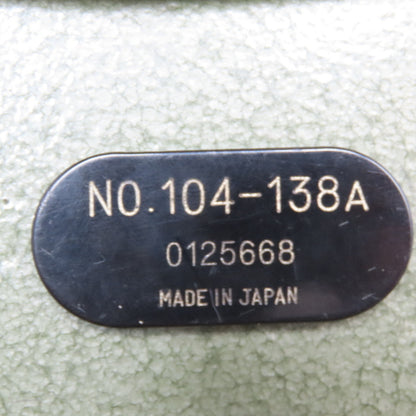 Mitutoyo 104-138A 6"-12" Outside Diameter Micrometer Kit .001"