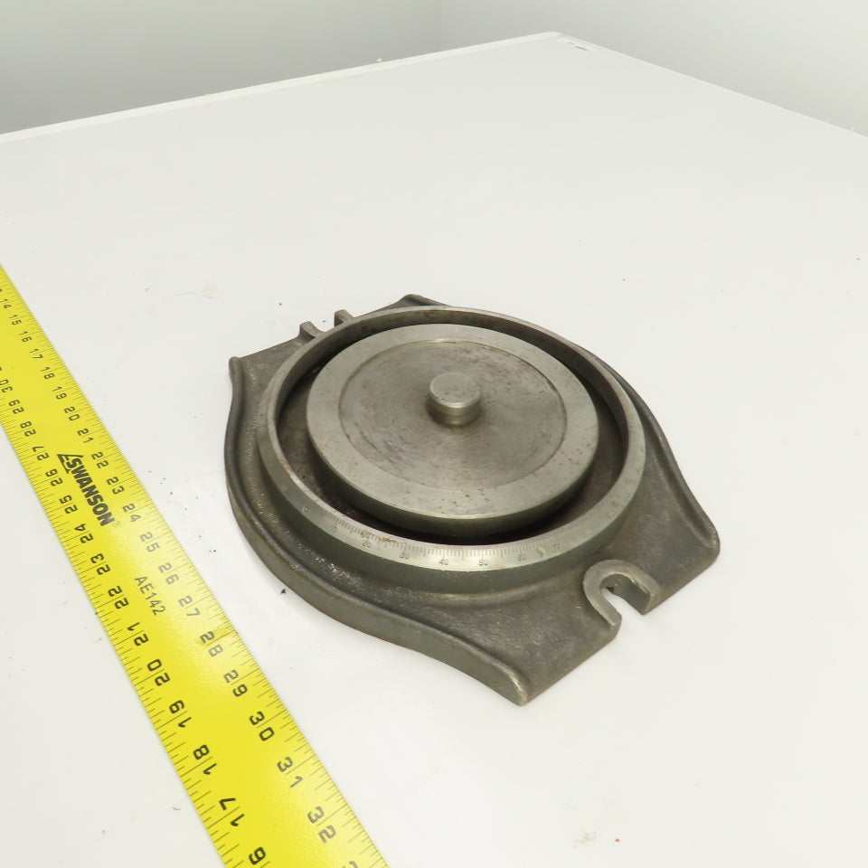 Swivel Base For Bench Vise Believed To Fit 6" Vise Cast Iron 10-3/4" x 12-1/8"