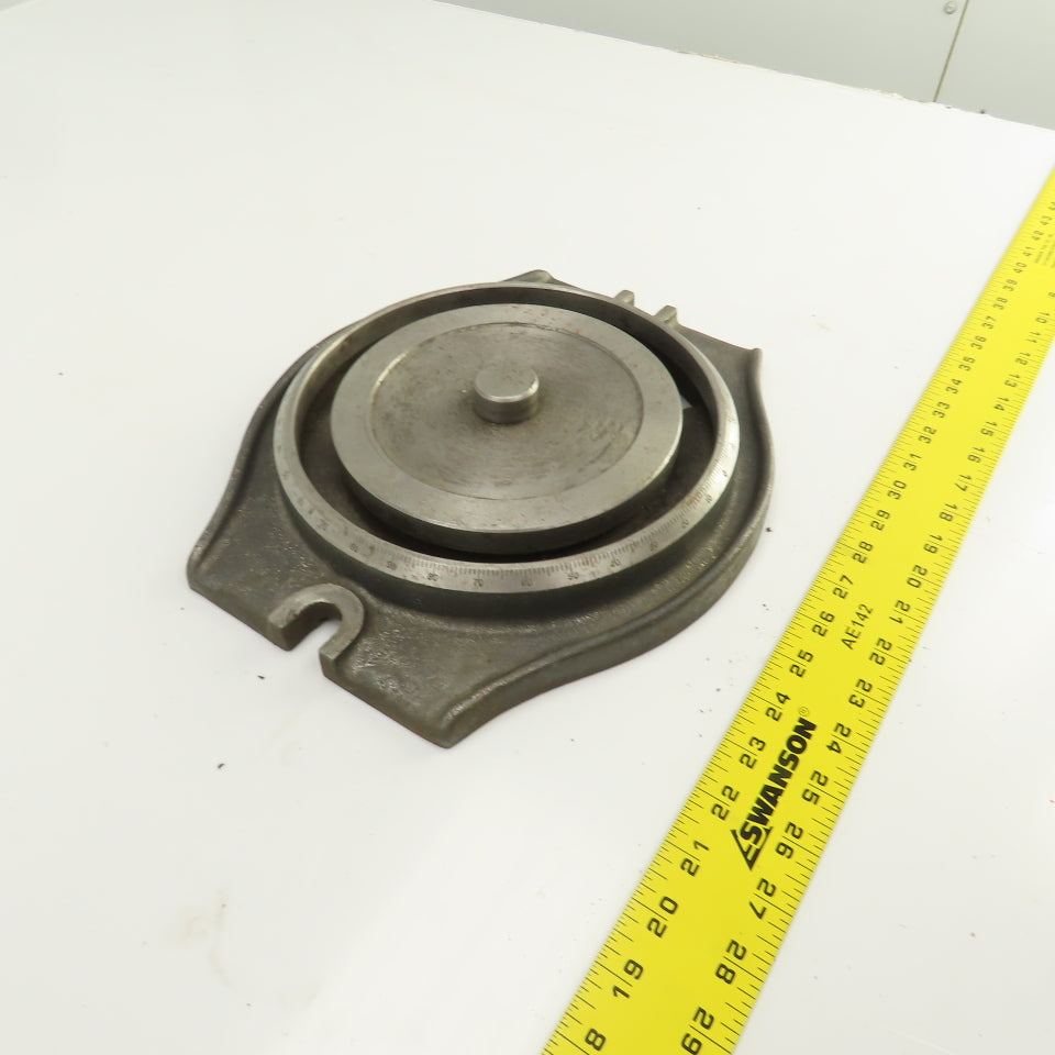 Swivel Base For Bench Vise Believed To Fit 6" Vise Cast Iron 10-3/4" x 12-1/8"
