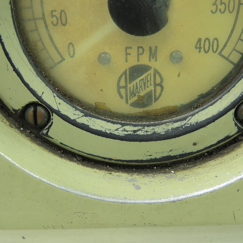 Marvel Bandsaw Operator Interface Control Panel