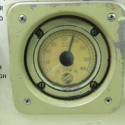 Marvel Bandsaw Operator Interface Control Panel