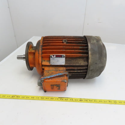 ISGEV ASiNCRONO AS 132 MB 2-4-8 3 Speed Electric Motor 3480/1740/840RPM 440V 3Ph