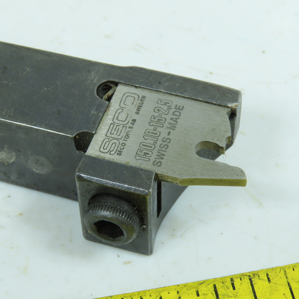 Seco Carboloy R150.10-0750-15 Parting Tool Holder 3/4" Square Shank