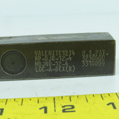 Valenite HP-DJR-12-4 Indexable Insert Tool Holder 3/4" Square Shank Right Hand