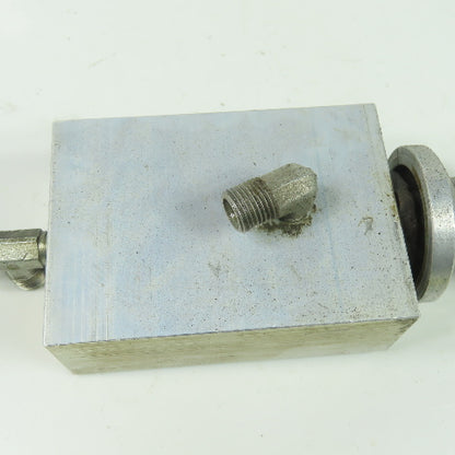 4" x 2-3/4" Aluminum Hydraulic Manifold Block 1/8" NPT