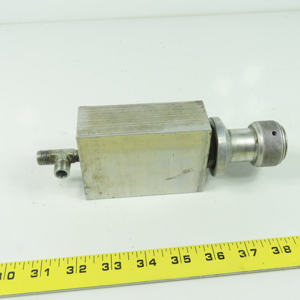 4" x 2-3/4" Aluminum Hydraulic Manifold Block 1/8" NPT