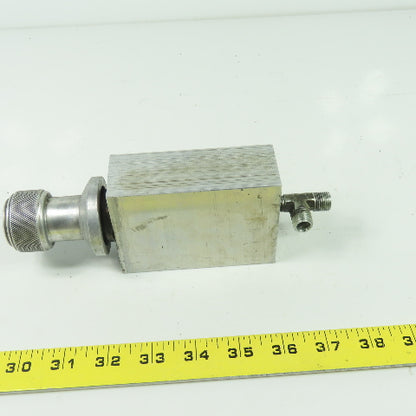 4" x 2-3/4" Aluminum Hydraulic Manifold Block 1/8" NPT