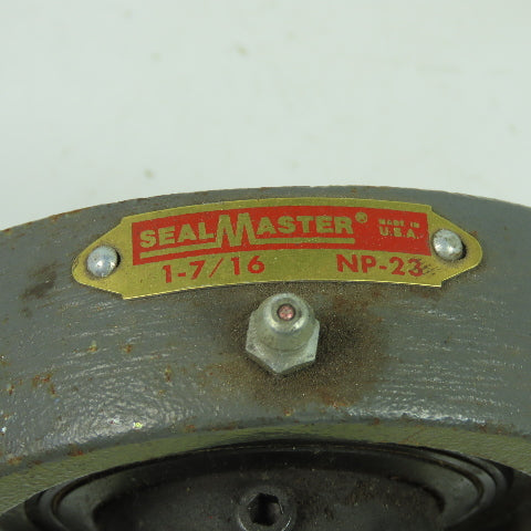Seal Master NP-23 Pillow Block Ball Bearing 1-7/16" Bore