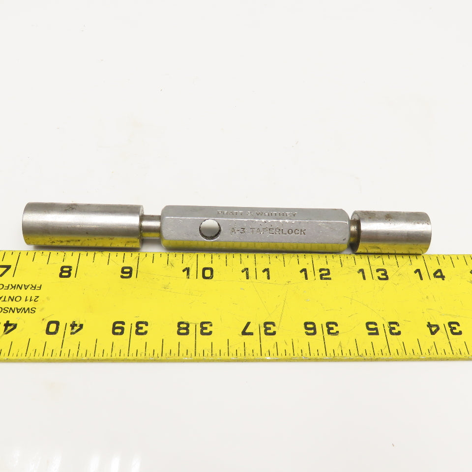 Pratt & Whitney Go No Go Plug Gage .7515 Go .7500 No Go A3 Taperlock
