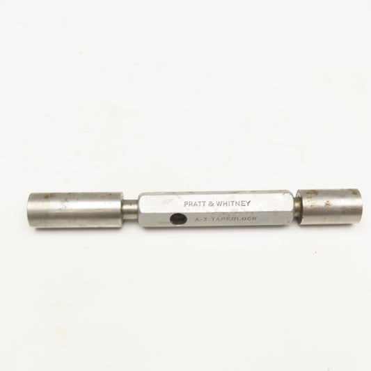 Pratt & Whitney Go No Go Plug Gage .7515 Go .7500 No Go A3 Taperlock