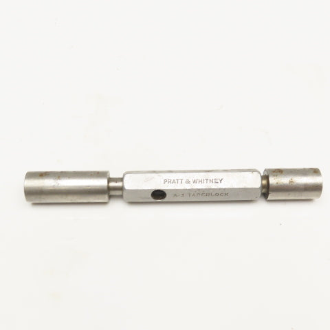 Pratt & Whitney Go No Go Plug Gage .7515 Go .7500 No Go A3 Taperlock