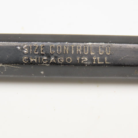 Size Control Co. Go No Go Plug Gage .755 Go .754 No Go