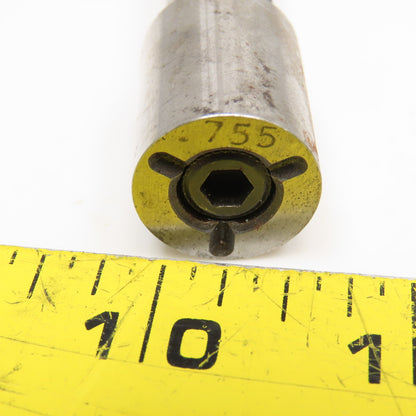 Size Control Co. Go No Go Plug Gage .755 Go .754 No Go