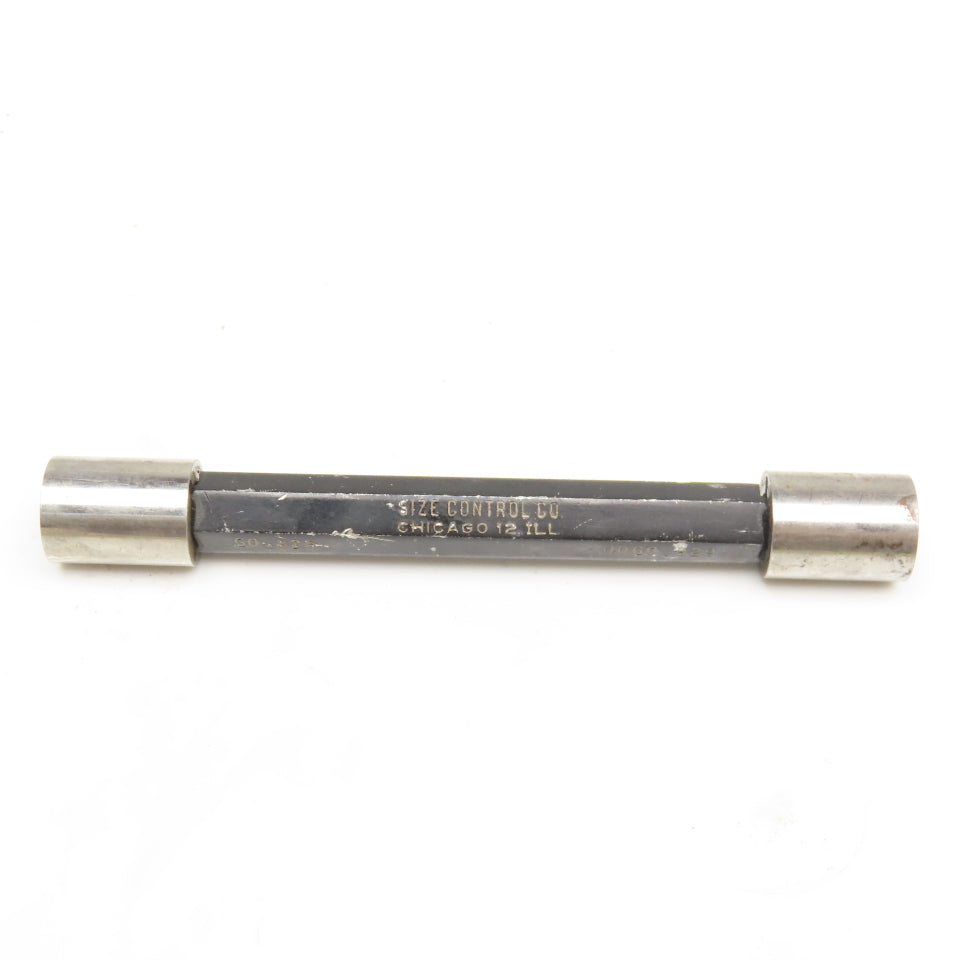 Size Control Co. Go No Go Plug Gage .755 Go .754 No Go
