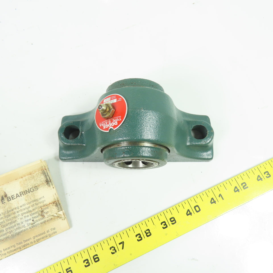 Dodge P2B-E-103R Pillow Block Ball Bearing 1-3/16" Bore