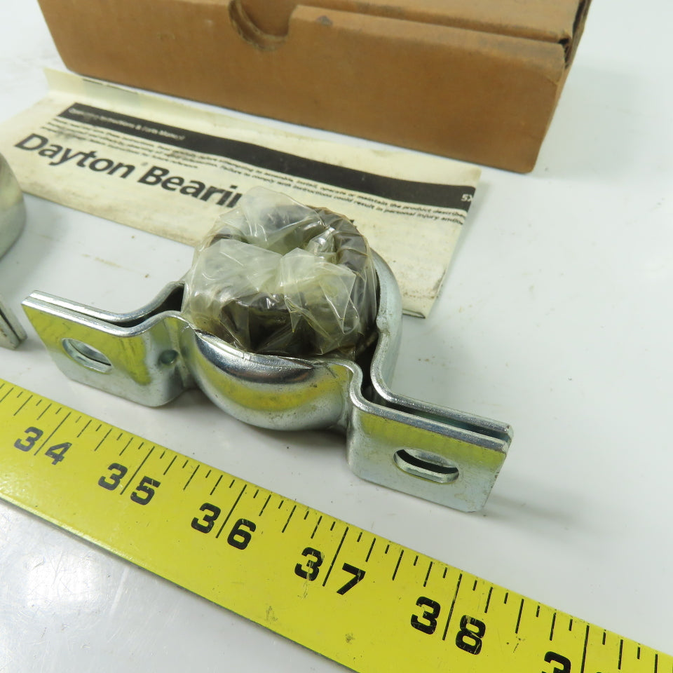 Dayton (1)5x413 Pillow Block Ball Bearing 1" Bore Set Lot Of 2